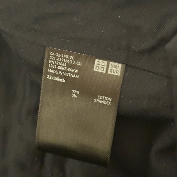Men’s Uniqlo navy pants 32 waist - Picture 7 of 7